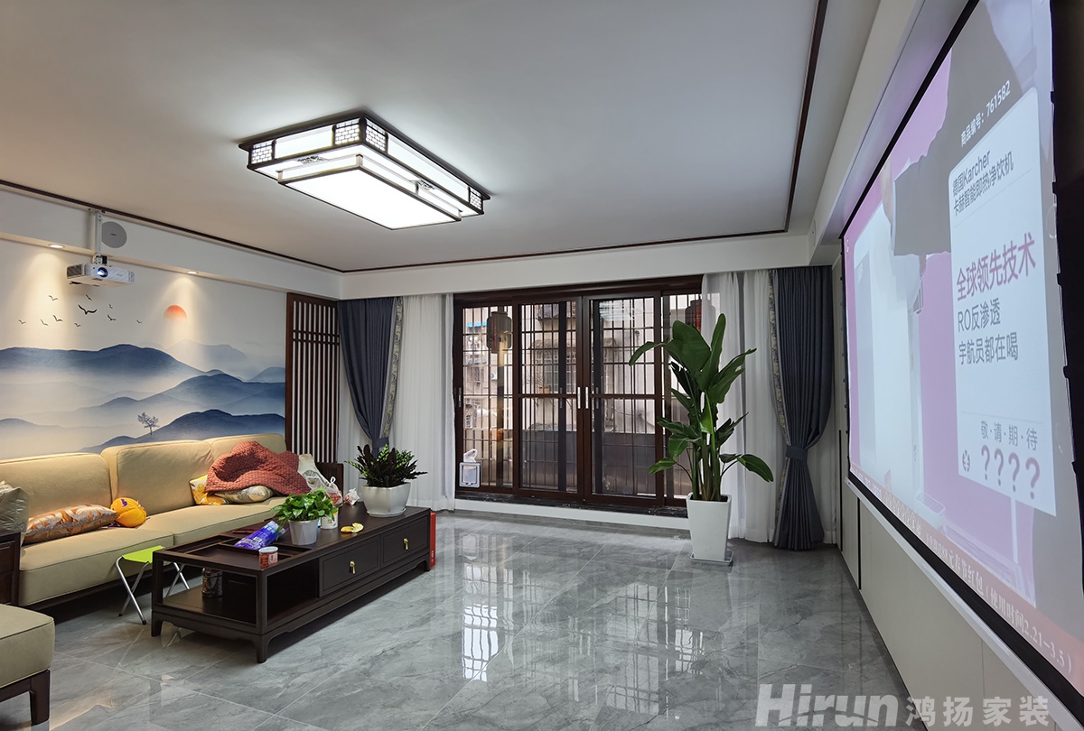 金泰小區(qū)145㎡復(fù)合寫意四居室 裝修案例實景圖-4
