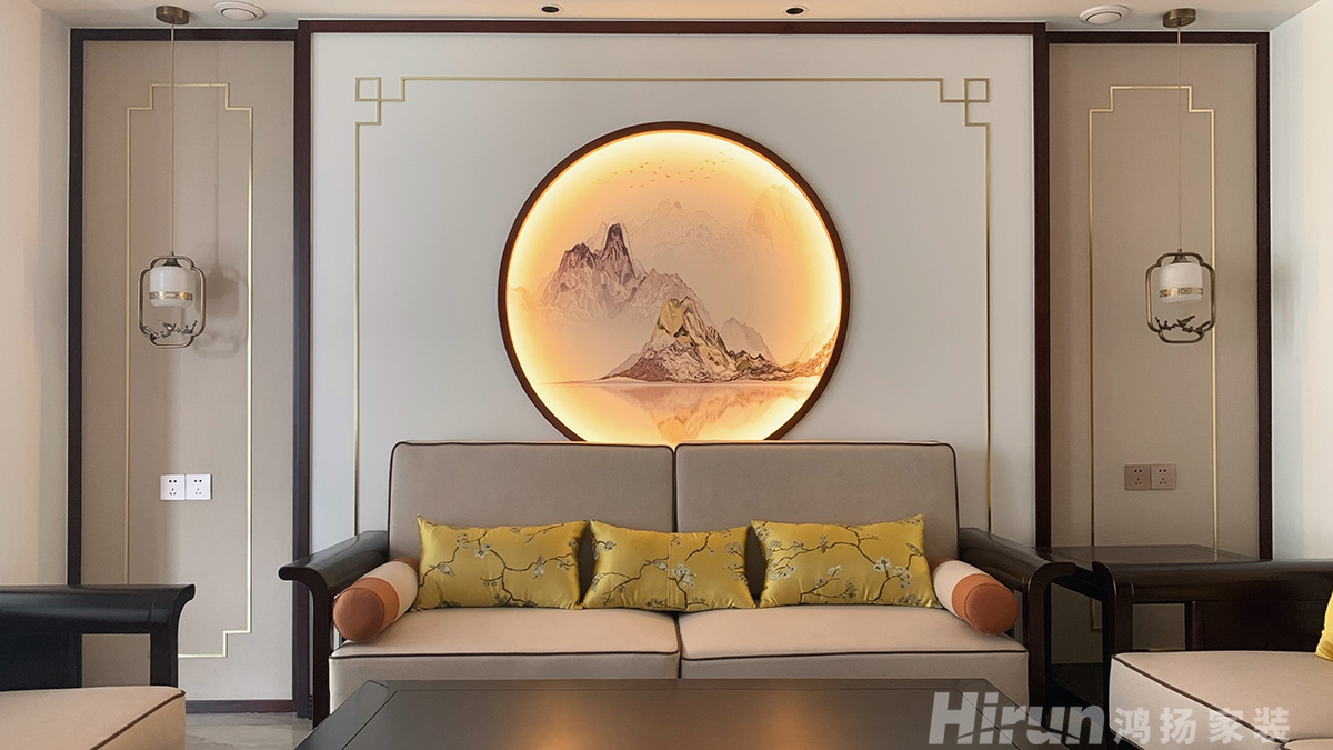 美的國賓府150㎡復(fù)合寫意四居室 裝修案例實(shí)景圖-2