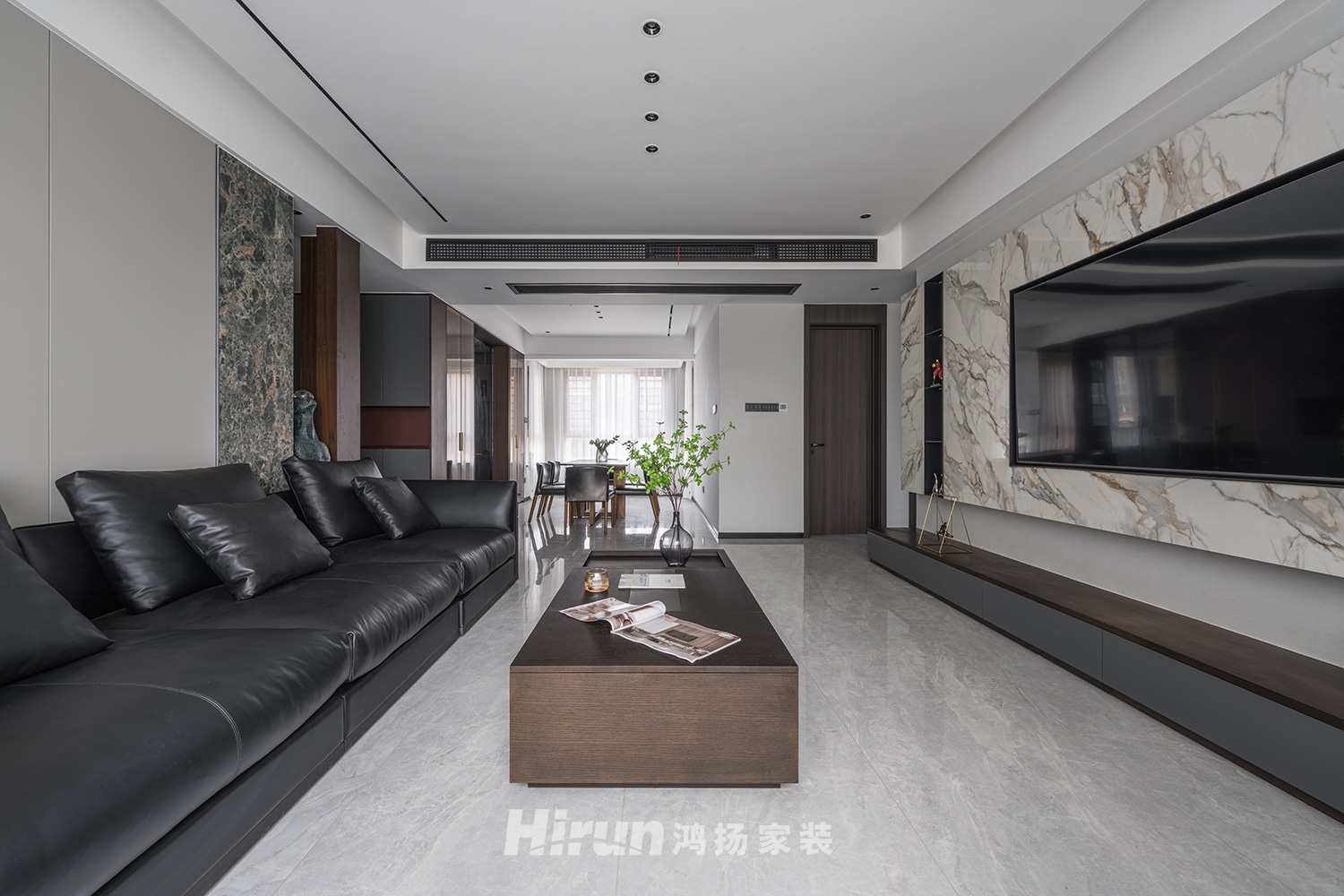 裕源懿府-雅.奢145㎡雅致現(xiàn)代四居室 裝修案例實景圖-8