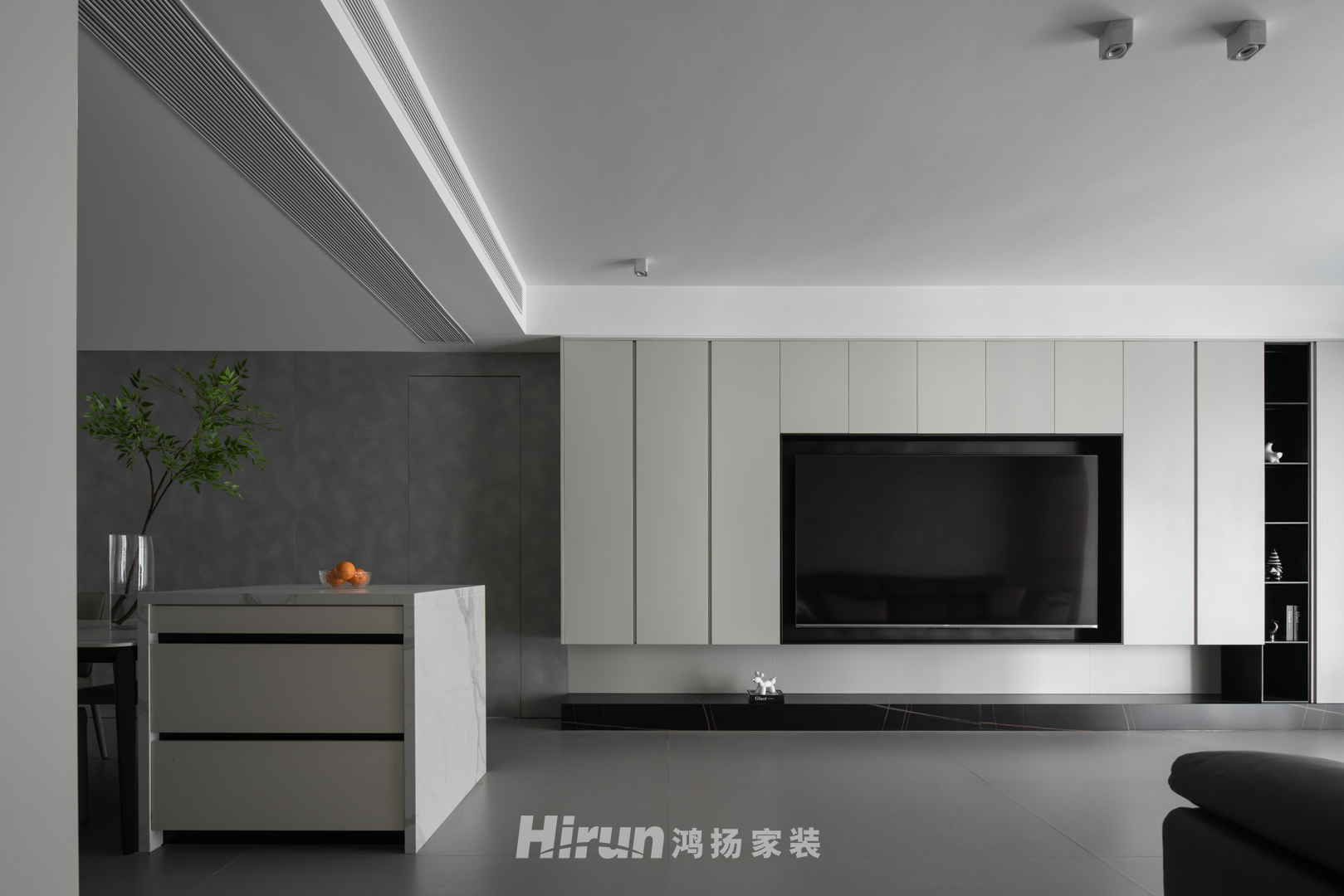 高峰璟麟府180㎡雅致現(xiàn)代大平層 裝修案例實景圖-13