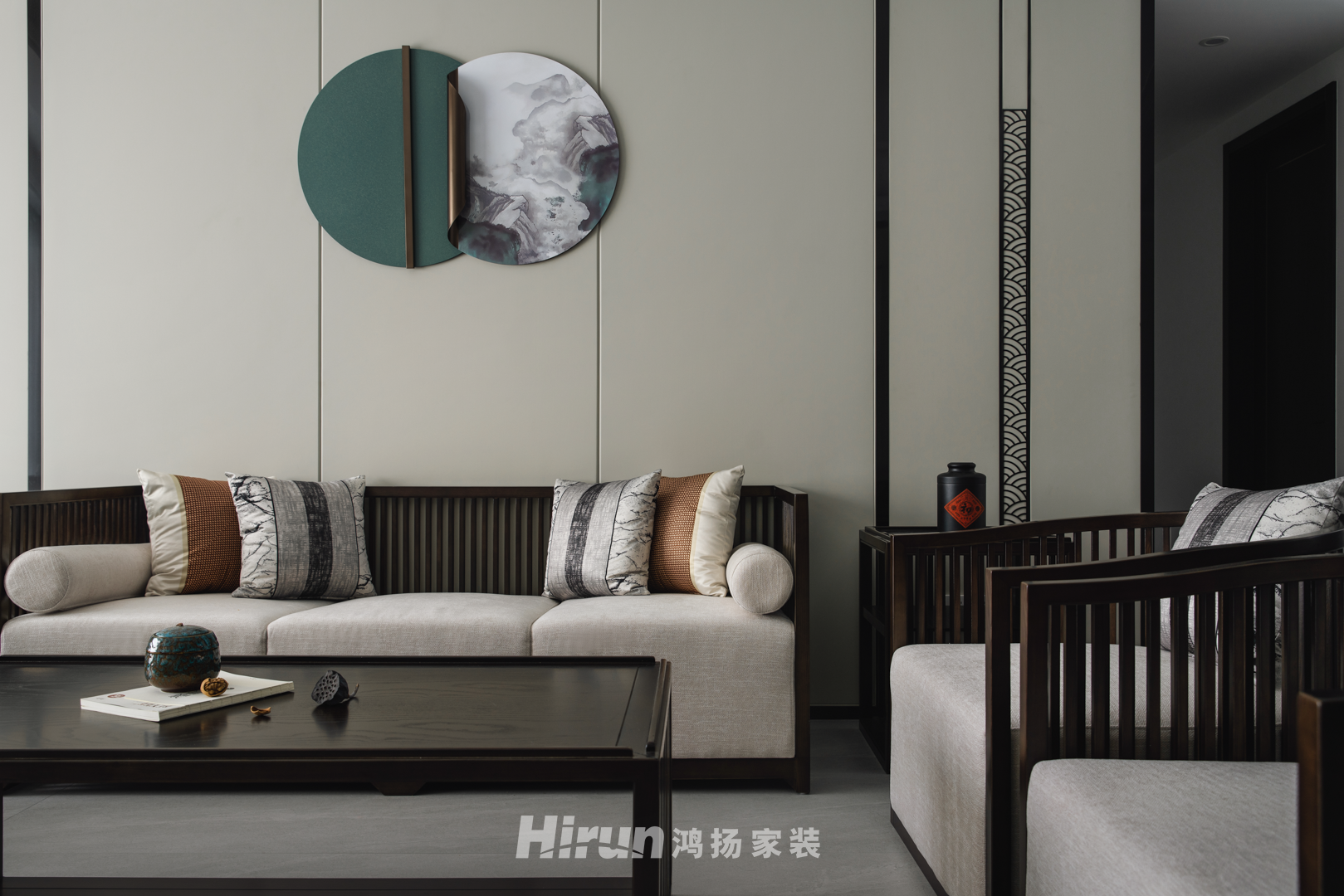 天城國際廣場170㎡復(fù)合寫意大平層 裝修案例實景圖-1