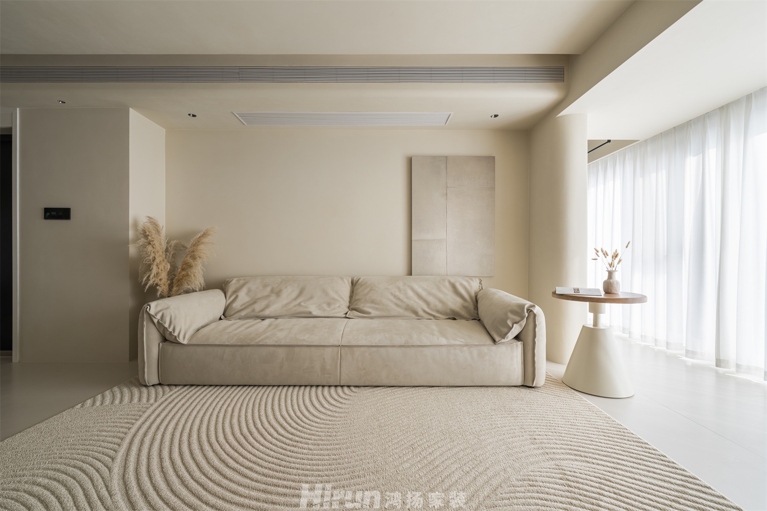 首府一號(hào)137㎡北歐之光三居室 裝修案例實(shí)景圖-9
